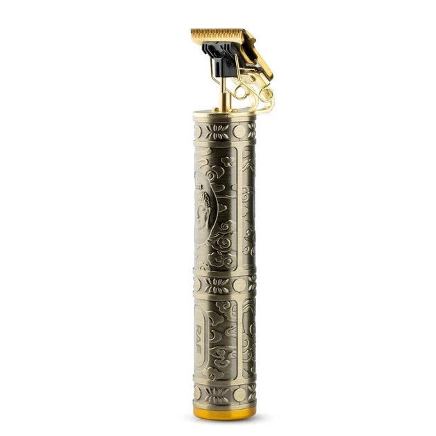 Триммер аккумуляторный для бороды и волос RAF R.430 5W Gold (3_04014) - Фото 2 Триммер аккумуляторный для бороды и волос RAF R.430 5W Gold (3_04014) - изображение 2