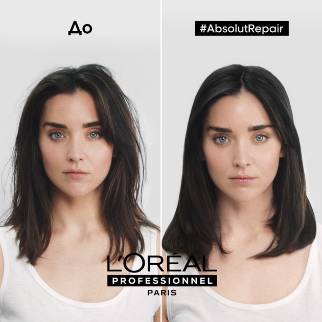 Набір L’Oreal Professionnel Paris Serie Expert Absolut Repair Шампунь для інтенсивного відновлення 300 мл + Маска 250 мл (3474636974221/3474636971039) - Фото 7 Набір L’Oreal Professionnel Paris Serie Expert Absolut Repair Шампунь для інтенсивного відновлення 300 мл + Маска 250 мл (3474636974221/3474636971039) - зображення 7