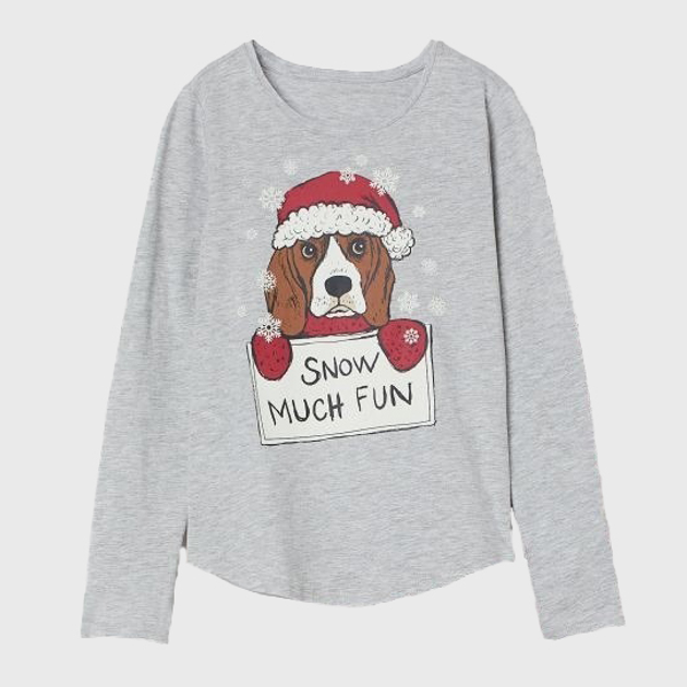 Дитяча новорічна піжамна кофта для хлопчика H&M 6892034arl 134-140 см Сіра від Rozetka на платформі USKIDKA Акція на Дитяча новорічна піжамна кофта для хлопчика H&M 6892034arl 134-140 см Сіра від Rozetka