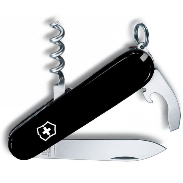 Складаний швейцарський ніж Victorinox Waiter Black 9in1 Vx03303.3 - зображення 2