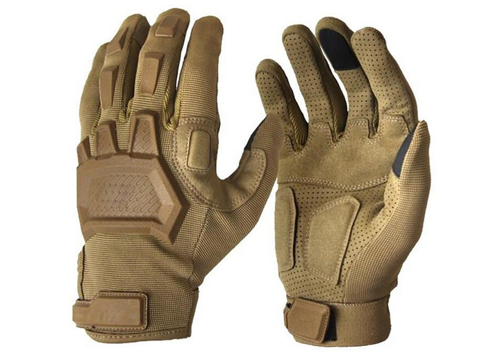 Тактические военные мужские перчатки, перчатки для пейнтбола, страйкбола, размер XL - изображение 1