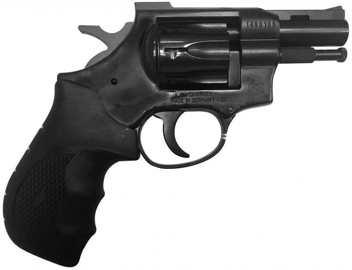 Револьвер під патрон Флобера Weihrauch HW4 2.5 (гумова рукоятка) - зображення 2