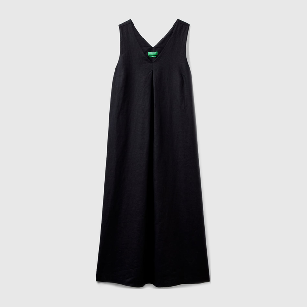 Сарафан женский United Colors of Benetton 4AGHDV07C-100 S Черный (8033073787822) 