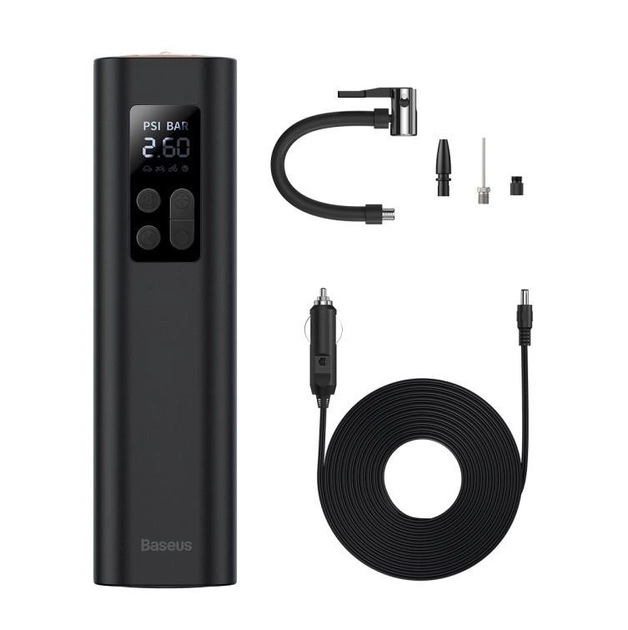 Портативный воздушный насос Baseus Mini BS-CG003 - Фото 2 Портативный воздушный насос Baseus Mini BS-CG003 - изображение 2