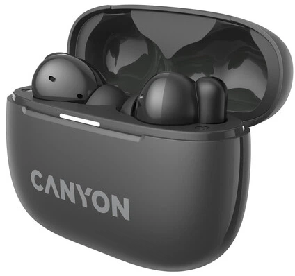 Słuchawki Canyon OnGo TWS-10 ANC ENC Graphite (CNS-TWS10BK) - obraz 4