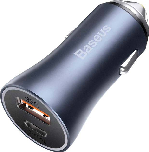 Ładowarka samochodowa Baseus 40W USB/USB Type-C Dark Grey (CCJD-A0G) - obraz 2