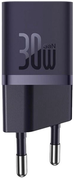 Зарядний пристрій для телефону Baseus 30W USB Type-C Purple (CCGN070705) - зображення 2