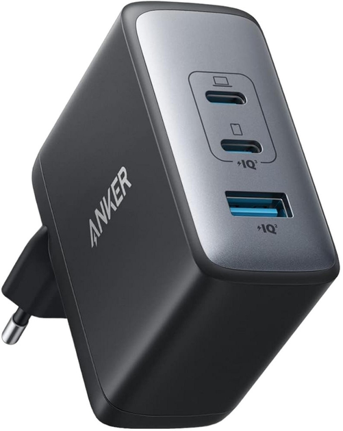 Зарядний пристрій для телефону Anker 100W 3-port USB Type-C (A2145G11) - зображення 1