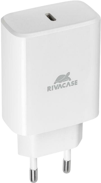 Ładowarka do telefonu Rivacase 30W USB Type-C White (PS4193WHITE) - obraz 1