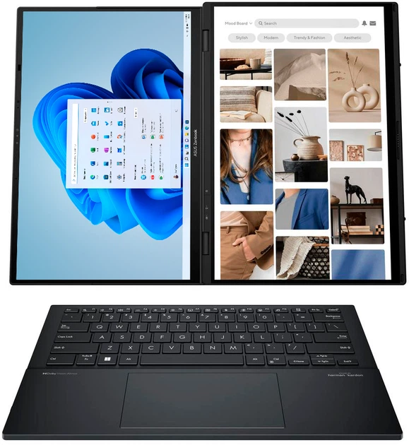 Laptop ASUS Zenbook Duo (2025) UX8406CA-PZ009W (90NB14X1-M00820) Inkwell Gray - obraz 9