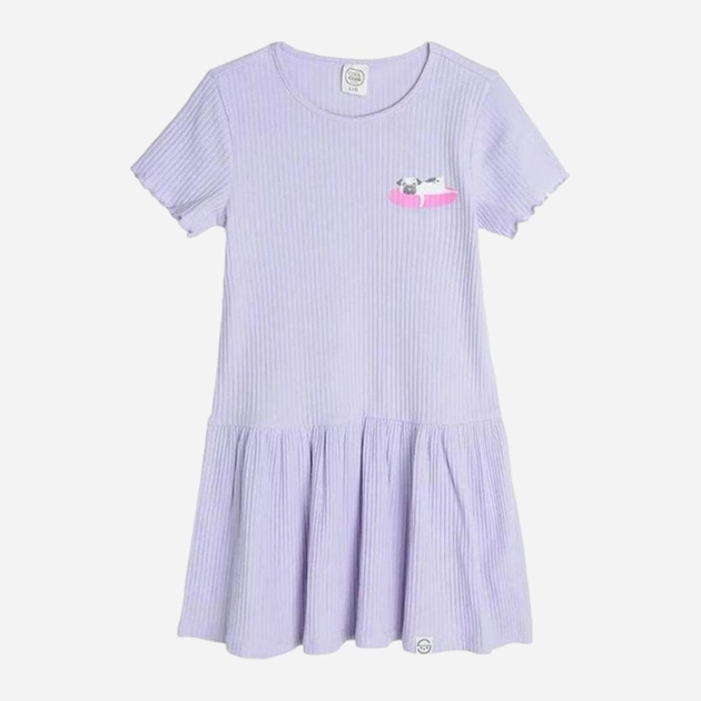 Дитяча сукня для дівчинки Cool Club CCG2413740 128 см Фіолетова (5903977440853) - зображення 1
