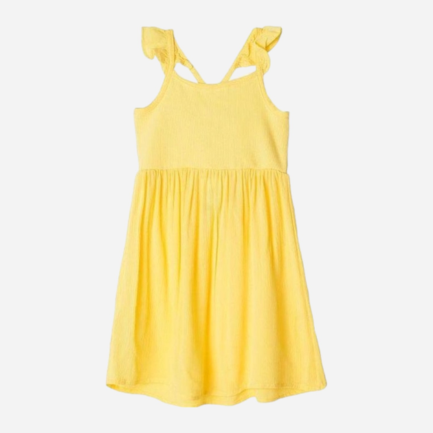 Дитячий сарафан для дівчинки Cool Club CCG2413391 98 см Жовтий (5903977347343) - зображення 1