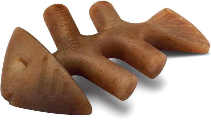 Zabawka dla psów o smaku łososia Benebone Fishbone 16 cm Brown (0810054210085) - obraz 2