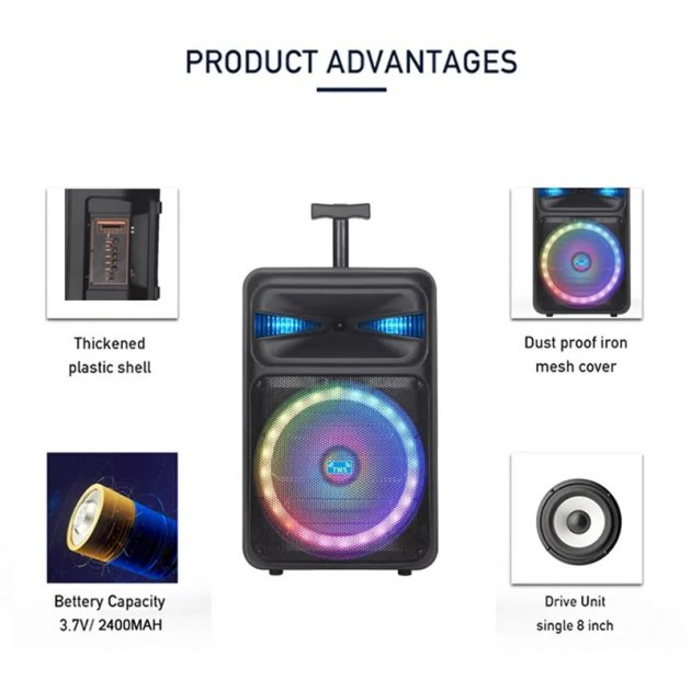Акустична система XPRO NDR-Q15 15 чорний (MER-15685_3476) - зображення 6