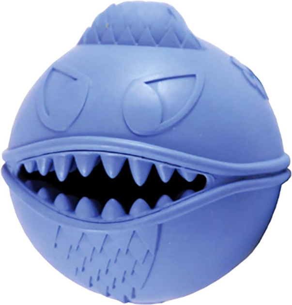 М'яч для собак Jolly Pets Monster Ball 6.5 cм Blue (0788169001259) - зображення 1