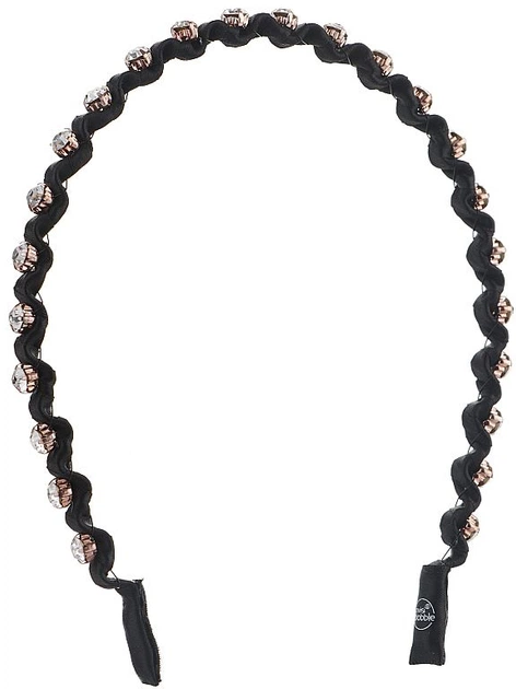 Opaska na głowę Invisibobble Hairhalo British Royal Put Your Crown On czarna (4063528009678) - obraz 2
