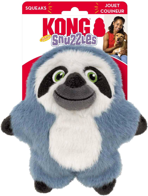 Zabawka dla psów Kong Snuzzles Kiddos Sloth 19.5 cm Multicolour (0035585498478) - obraz 1