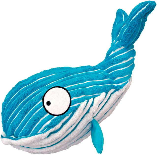 Zabawka dla psów Kong Cuteseas Whale 30 cm Multicolour (0035585319148) - obraz 1