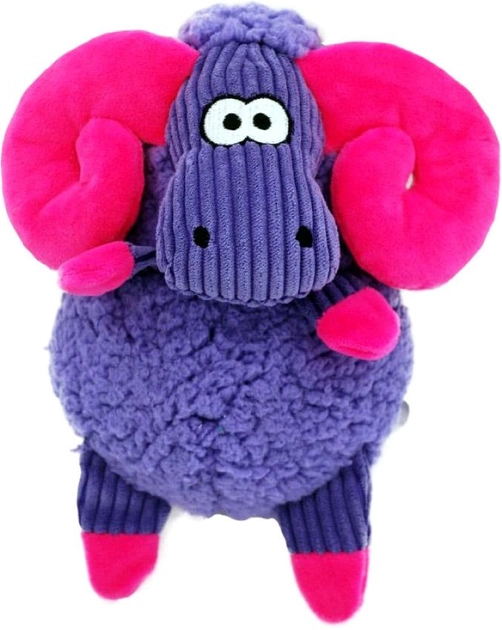 Іграшка для собак Kong Sherps Floofs Big Horn 24 см Purple (0035585498287) - зображення 1