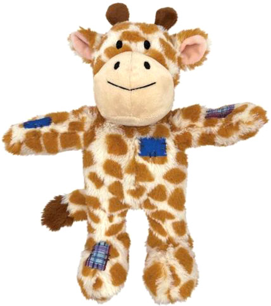 Zabawka dla psów Kong Wild Knots Giraffe Squeak Toy 11 cm Multicolour (0035585509402) - obraz 1