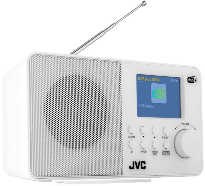 Радіоприймач JVC RA-E611W-DAB - зображення 2