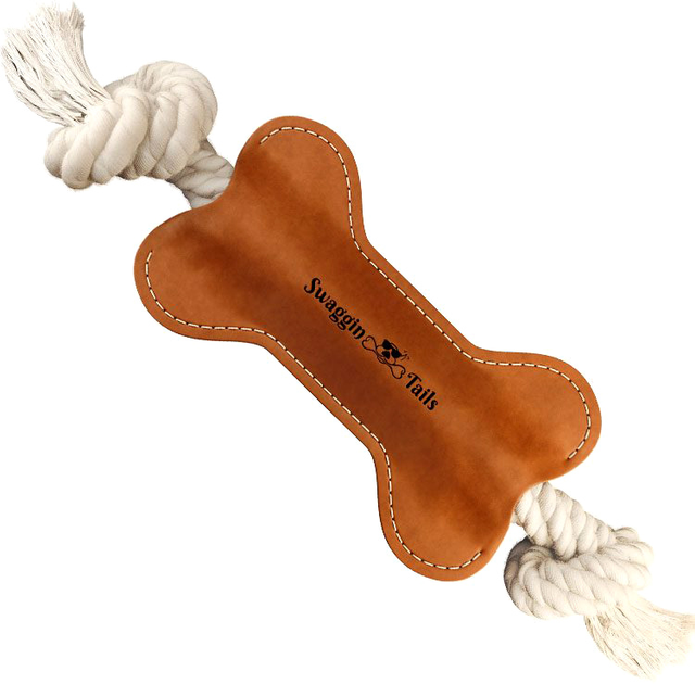 Іграшка для собак Swaggin Tails Dog Bone 20 см Brown (7350116131161) - зображення 1