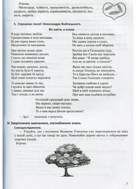 Сучасний урок з основ християнської етики. 3 клас. Конспекти уроків. Логіна О., 978-966-634-739-1 - зображення 5