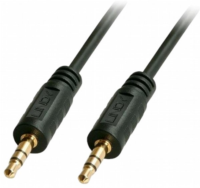 Kabel Lindy 3.5-mm jack 3 m (4002888356435) - obraz 1