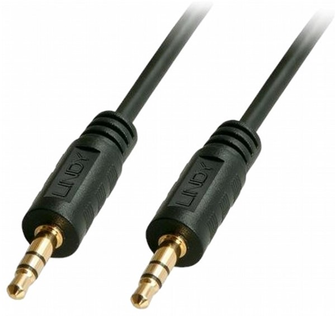 Kabel Lindy 3.5-mm jack 5 m (4002888356442) - obraz 1