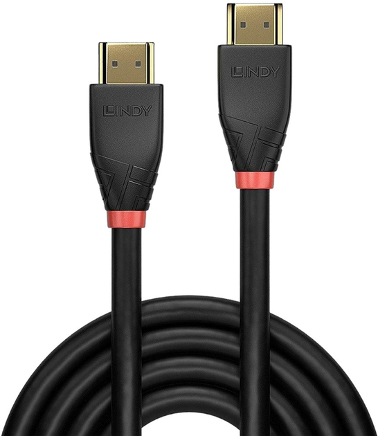 Kabel Lindy HDMI - HDMI 10 m Black (4002888410717) - obraz 1