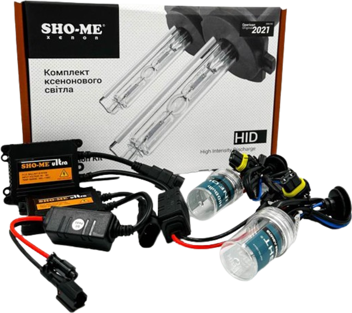 Акція на Комплект ксенону Sho-Me H7 5000К Infolight (Н7 5К S-M I) від Rozetka