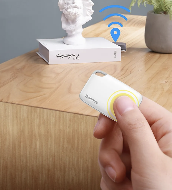 Беспроводной смарт-трекер брелок Baseus Intelligent T2 с защитой от потери - изображение 6