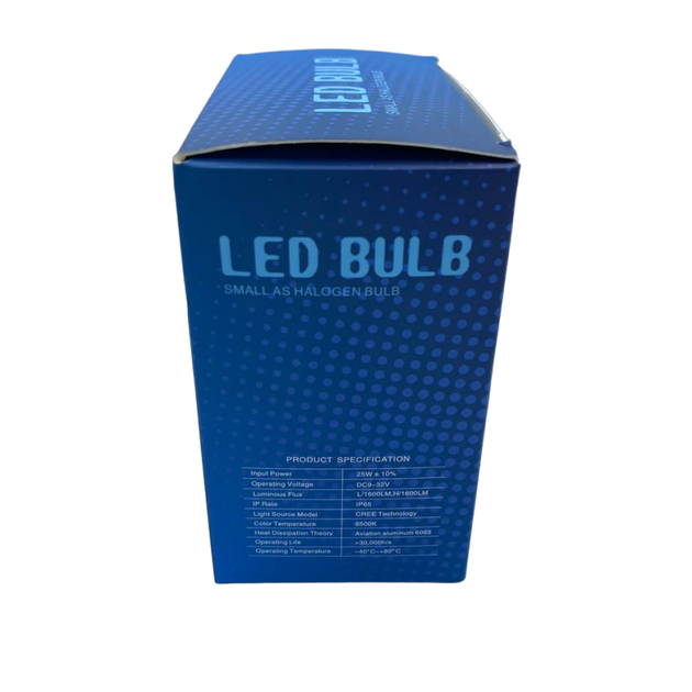 Светодиодные Led лампы для авто H7 9-32V 6500k 25W - изображение 5