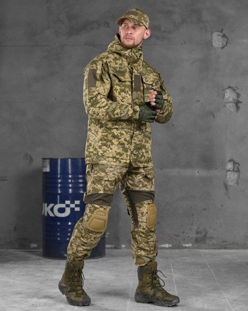 Тактический весенний костюм 4в1 с наколенниками XL пиксель (85806) - изображение 2