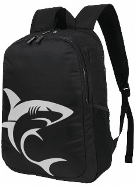Рюкзак для ноутбука White Shark SCOUT GBP-006 15.6" Black-Silver (SCOUT-BS) - зображення 3