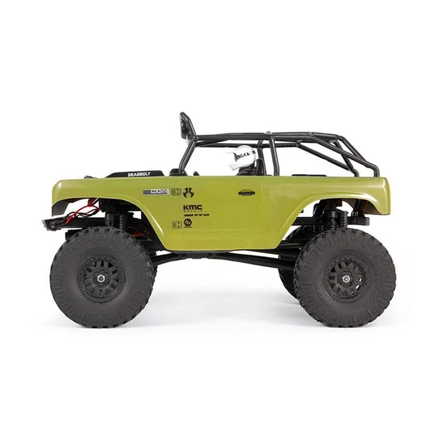 Машинка на радиоуправлении Axial SCX24 Deadbolt 1/24 RTR Scale Mini Crawler (Green) - изображение 2