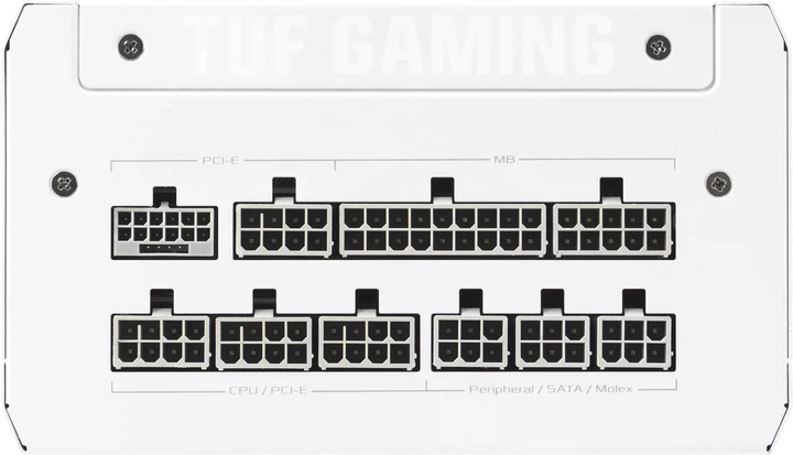 Zasilacz ASUS TUF Gaming 1000 W Gold White Edition (TUF-GAMING-1000G-WHITE) - obraz 11