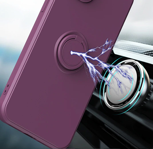 Чехол Fiji Holder Ring для Xiaomi Redmi 12C бампер с кольцом подставкой Marsal - изображение 3