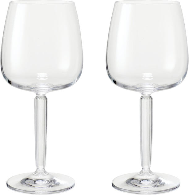 Zestaw kieliszków do wina Kähler Hammershøi Red Wine Glas Clear 490 ml 2 szt (5703779186207) - obraz 1