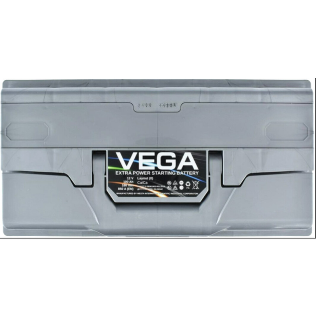 Акумулятор автомобільний Vega Premium 100Ач (L+) (850А) (ВЕГА) WESTA (ВЕСТА) - Фото 3 Акумулятор автомобільний Vega Premium 100Ач (L+) (850А) (ВЕГА) WESTA (ВЕСТА) - зображення 3