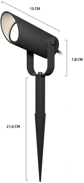 Світильник Hombli Outdoor Smart Spot Light (HBSL-0100) - зображення 3
