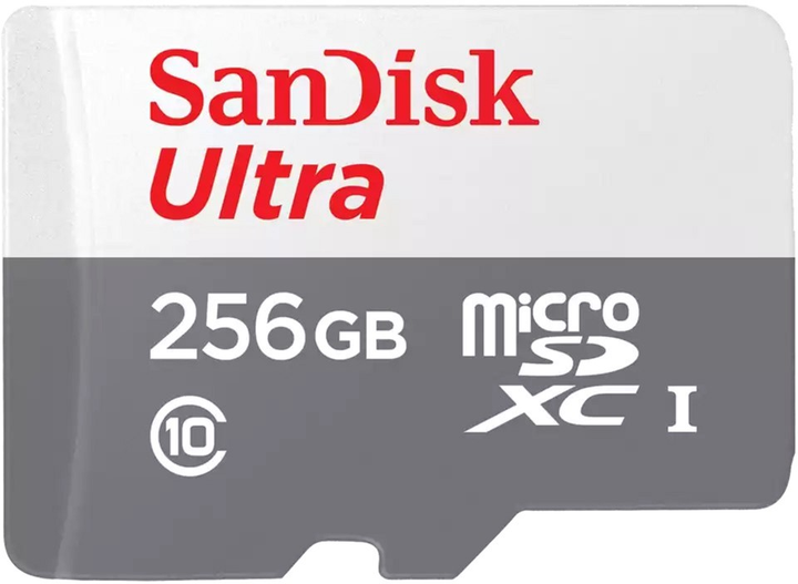 Карта пам'яті SanDisk microSDXC Ultra 256GB Class 10 (SDSQUNR-256G-GN6TA) - зображення 1