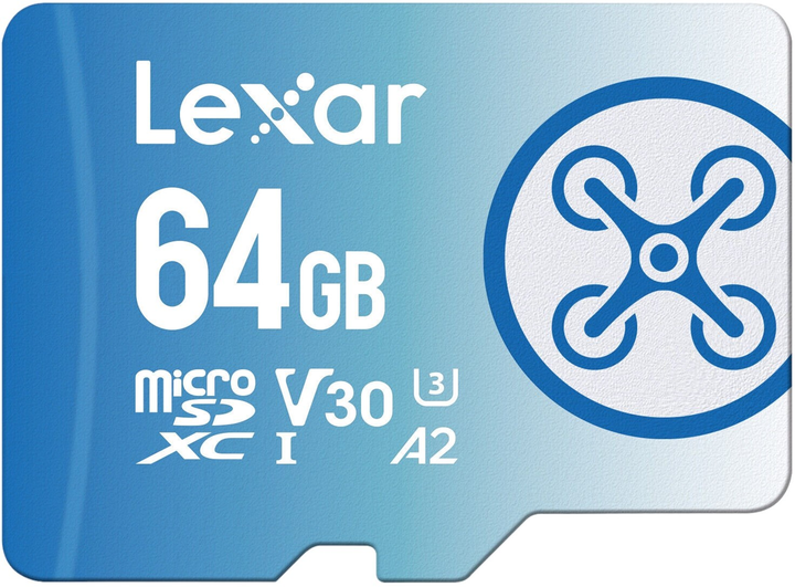 Karta pamięci Lexar Fly High-Performance 1066x microSDXC 64GB (LMSFLYX064G-BNNNG) - obraz 1