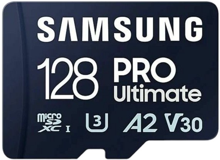 Karta pamięci Samsung PRO Ultimate microSDXC 128GB + adapter USB (8806094957235) - obraz 1