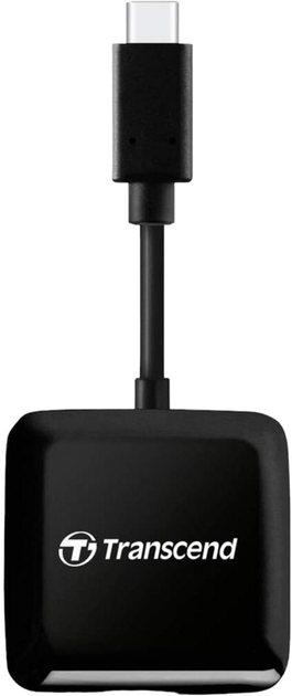 Картрідер Transcend TS-RDC3 USB 3.2 Gen 1 Type-C Black (TS-RDC3) - зображення 1