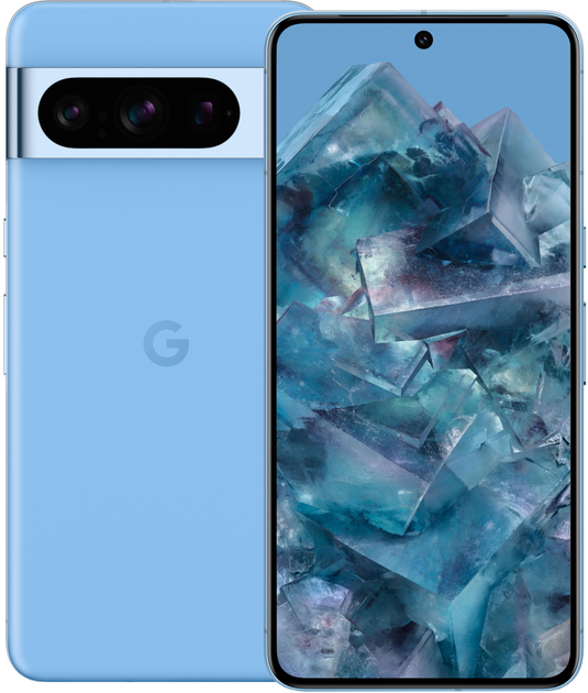 Smartfon Google Pixel 8 Pro 5G 12/256GB Blue Bay (840244705473) - obraz 1