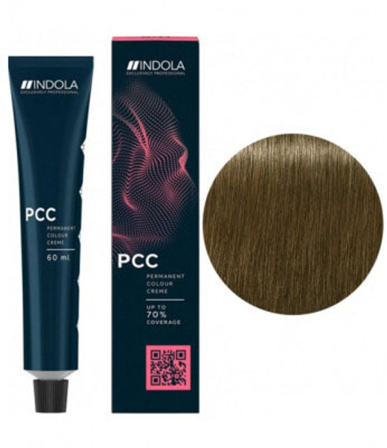 Фарба для волосся без окислювача Indola Permanent Caring Color Pixel 8.18 Light Blonde Ash Chocolate 60 мл (4045787698459) - зображення 1