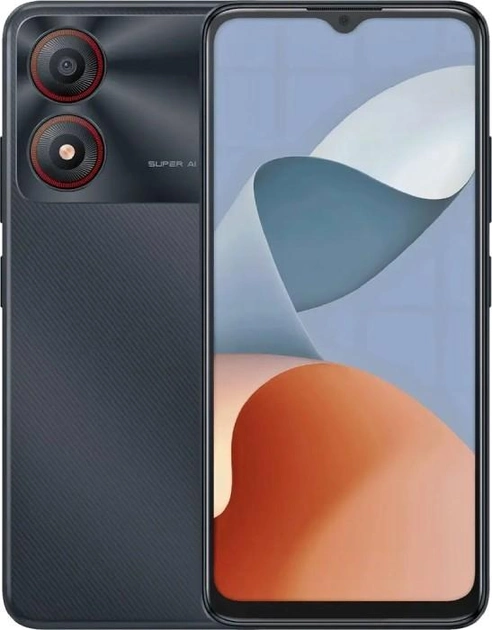 Smartfon ZTE Blade A34 6/64GB Gray (6902176101595) - obraz 1