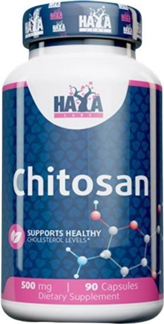 Хітозан Haya Labs Chitosan 500mg 90caps натуральна добавка для зниження ...