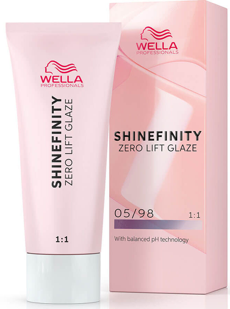 Крем-фарба без окислювача Wella Professionals Shinefinity Zero Lift Glaze 05-98 Cool Steel Orchid 60 мл (4064666057637) - зображення 1